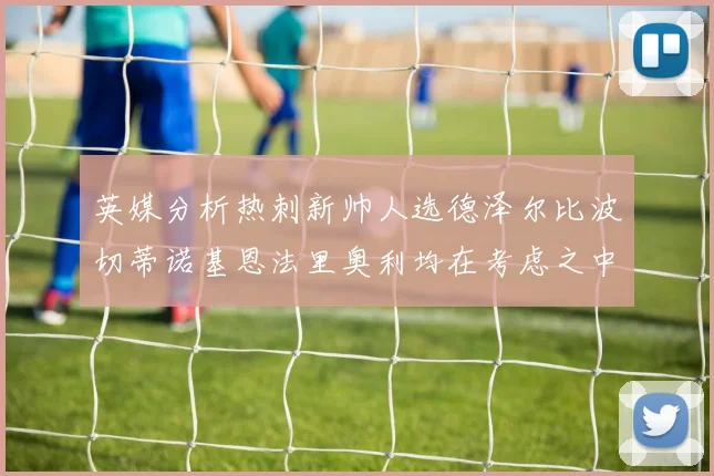 英媒分析热刺新帅人选德泽尔比波切蒂诺基恩法里奥利均在考虑之中